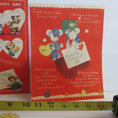 Lot of Vintage 1940s Valentines