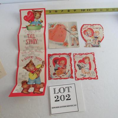 Fun Lot of Vintage 1940s Valentines