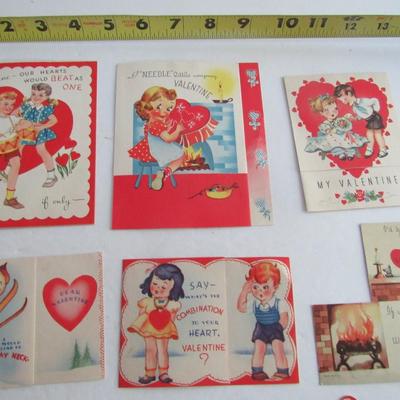 Vintage 1940s Valentine Lot