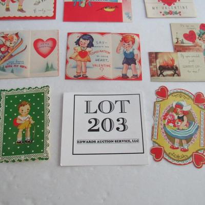 Vintage 1940s Valentine Lot