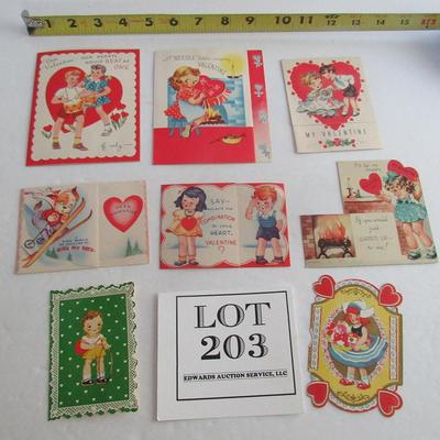 Vintage 1940s Valentine Lot