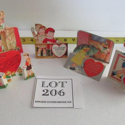Vintage Stand Up Valentine Lot