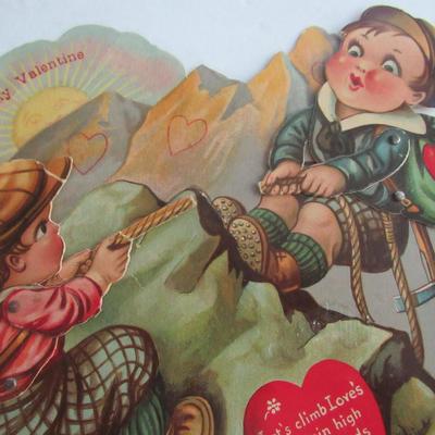 Large Size Vintage Valentines, Read Description
