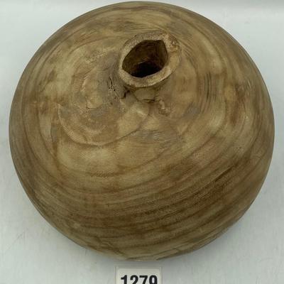 Wooden Vase