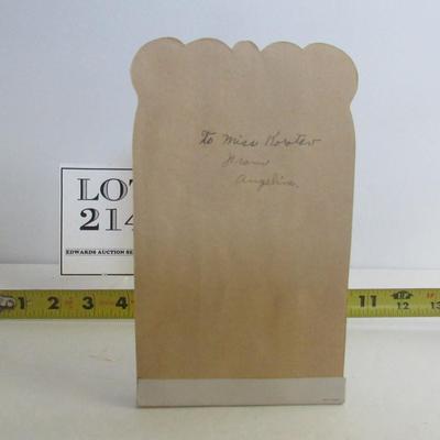 Antique German Fold Out Valentine, Fancy, Read Description