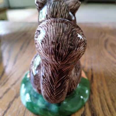 Squirrel Acorn Votive Candle Holder Avon Ceramic Natureâ€™s Friend Tealight Candle Figurine