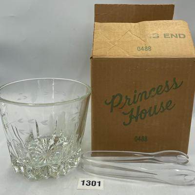 Princess House Heritage Pattern Ice Bucket
