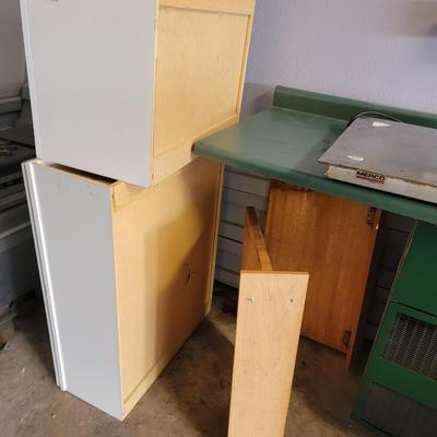 Saloon doors and cabinets