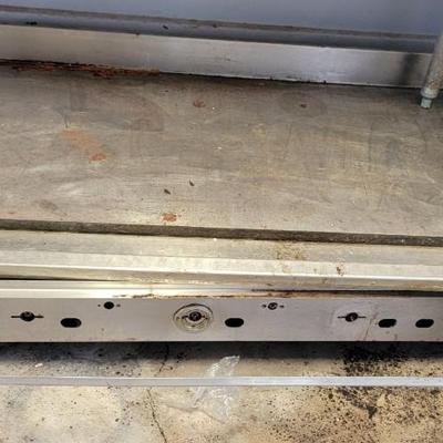 6' Stainless steel gas flat top grill
