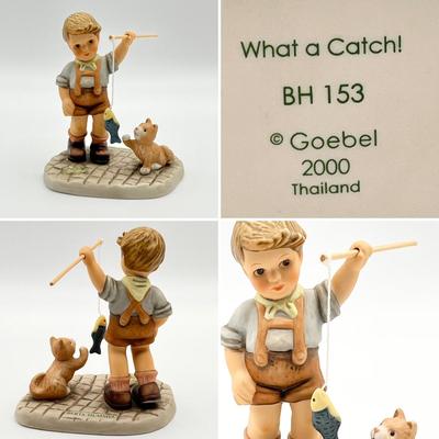 HUMMEL ~ Set Of Five (5) ~ Fishing Themed Figurines