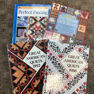 Set of 4 of Quilting Books