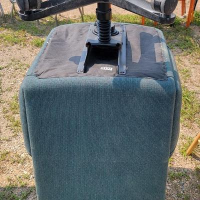 2 Green Office Chairs