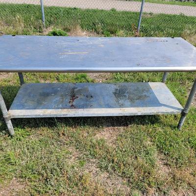 6' Stainless Steel Table