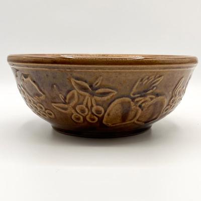 USA ~ Old Stoneware Fruit Bowl
