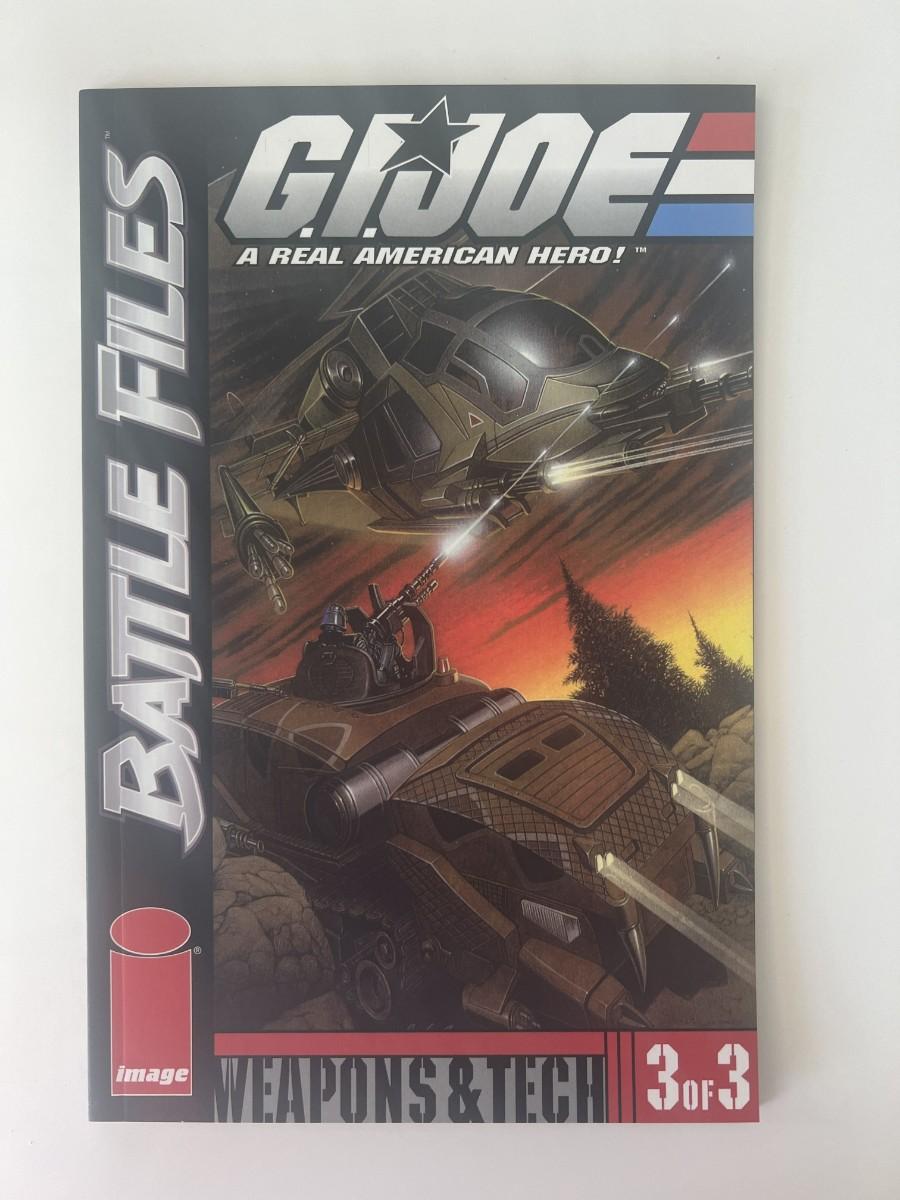 GI Joe Battle Files Weapons & Tech 3 of 3 Comic Book