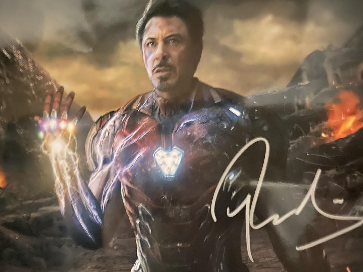 Iron Man Robert Downey Jr. signed movie photo | EstateSales.org