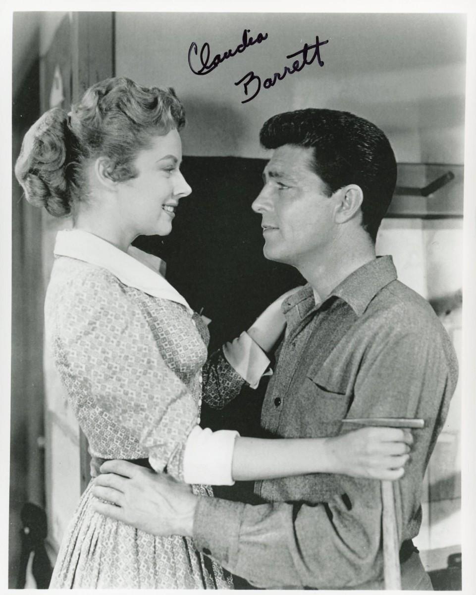 Claudia Barrett signed photo