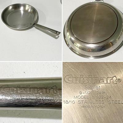 CALPHALON/CUISINART ~ Four (4) Piece Stainless Steel Cookware Set