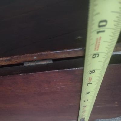Antique Low Profile Drop Leaf Table