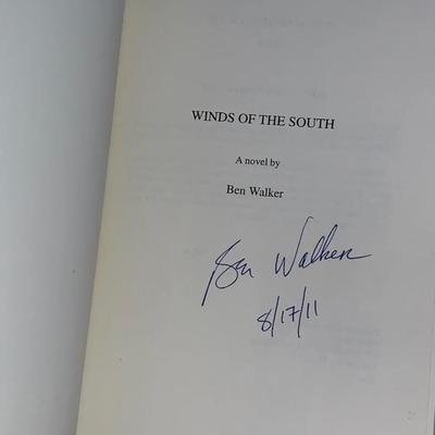 Winds of the South - Ben Walker AUTOGRAPHED Paperback
