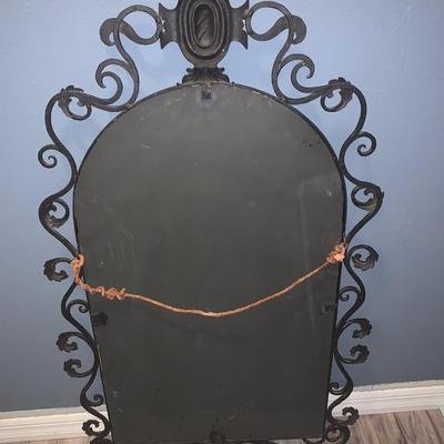 Beautiful antique Rustic rod mirror