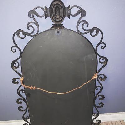 Beautiful antique Rustic rod mirror