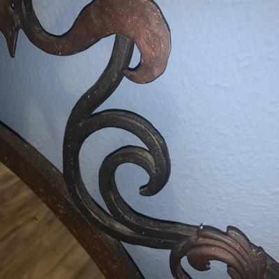 Beautiful antique Rustic rod mirror