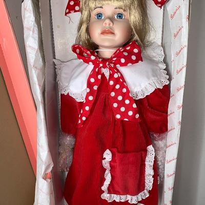 Vintage Brinn porcelain doll "kate"
