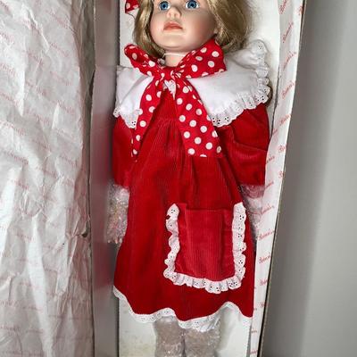 Vintage Brinn porcelain doll "kate"