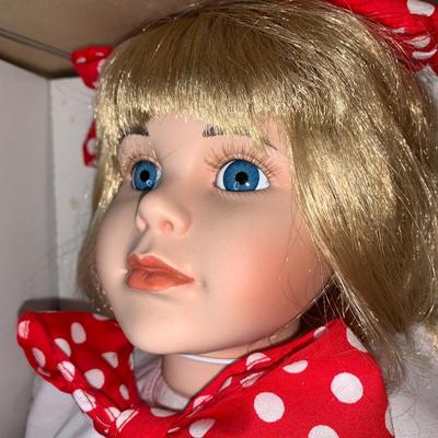 Vintage Brinn porcelain doll "kate"