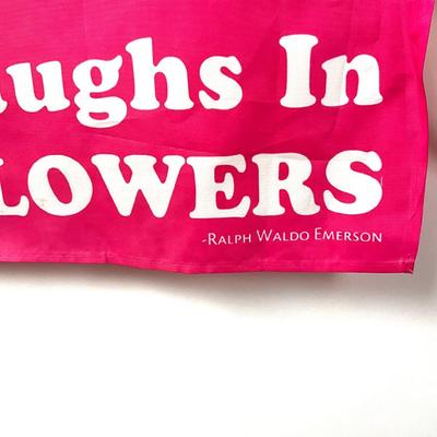 691 â€œThe Earth Laughs in Flowersâ€House Flag