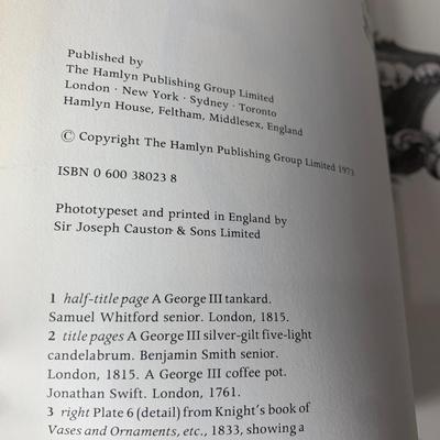 Antique Silver and Silver Collecting Book Hamlyn Publishing 1973 Culme & Strang