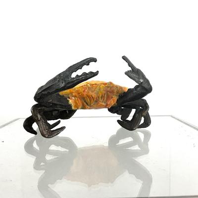 702 Bronze Blue Crab Sculpture