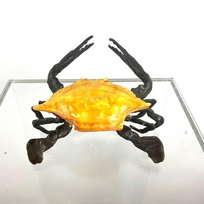 702 Bronze Blue Crab Sculpture