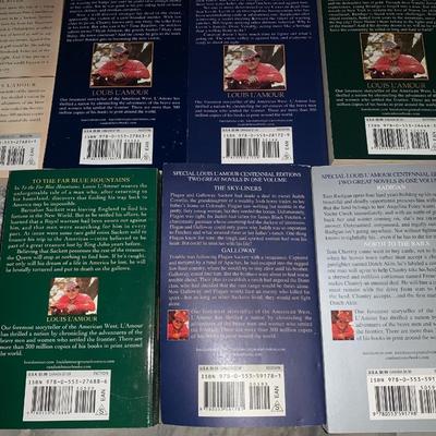 lot of 13 paperbook by Author  Louis Lâ€™Amour