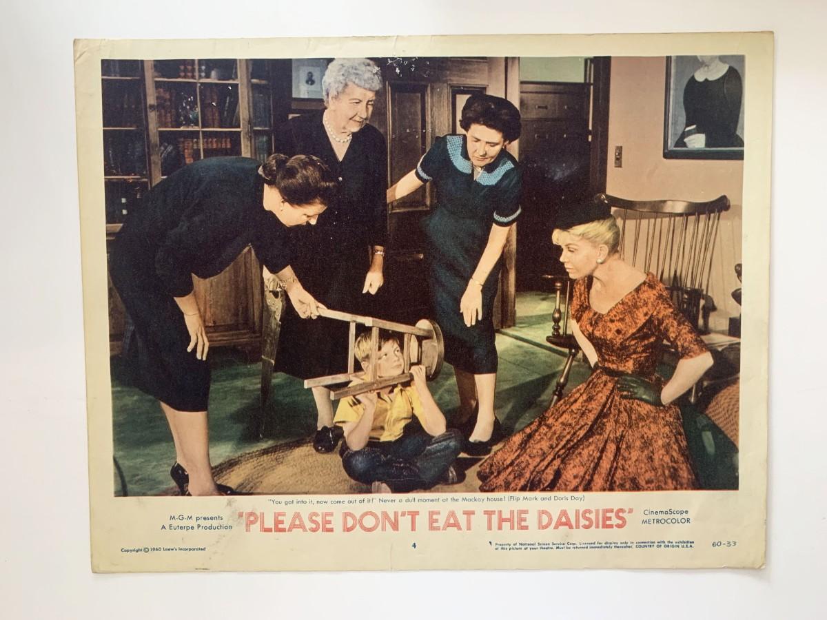 Please Don't Eat the Daisies original 1960 vintage lobby card. 11x14 ...