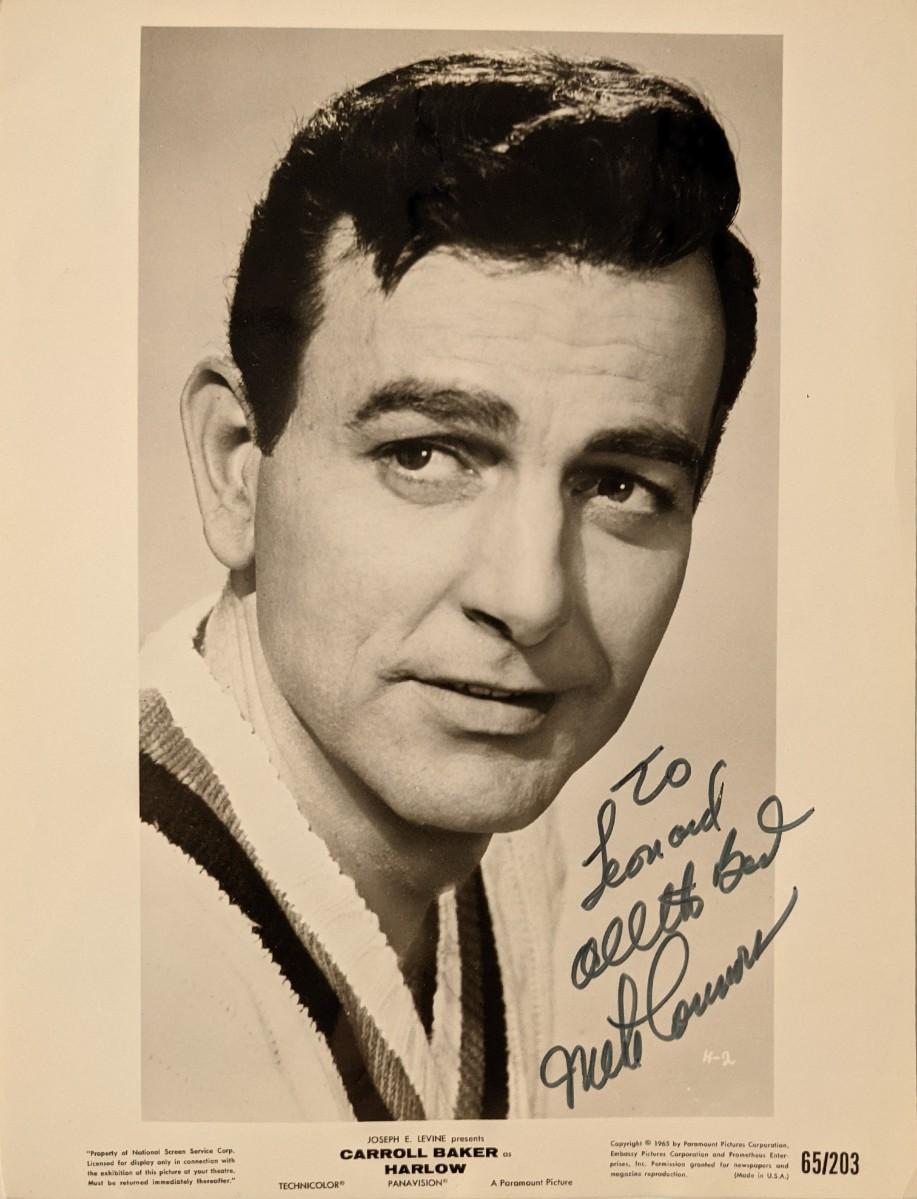 Mannix Mike Connors signed photo | EstateSales.org