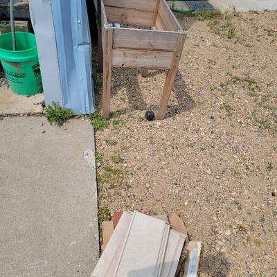 Stone lawn ornament, game, misc. items
