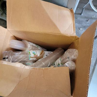 Lettuce Drier & partial case of plastic cups