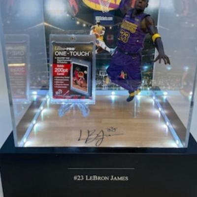 LEBRON  JAMES CARD HOLDER DISPLAY