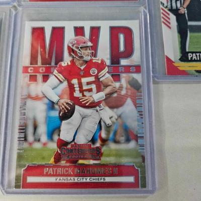 Lot of  5 Patrick Mahomes II Cards