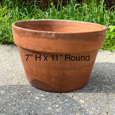 Five (5) ~ Assorted Terracotta Pots