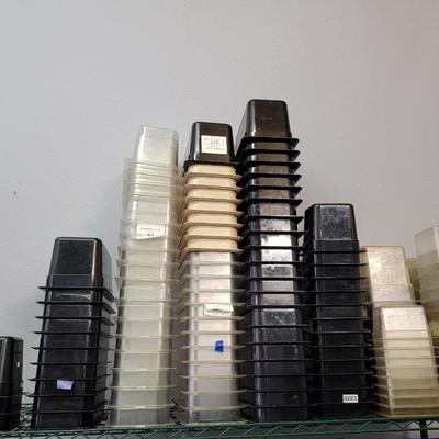 Large variety sizes of food tubs