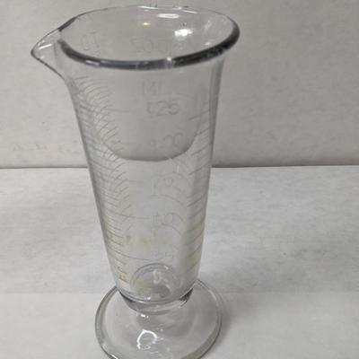 Antique Etched Measuring Beakers