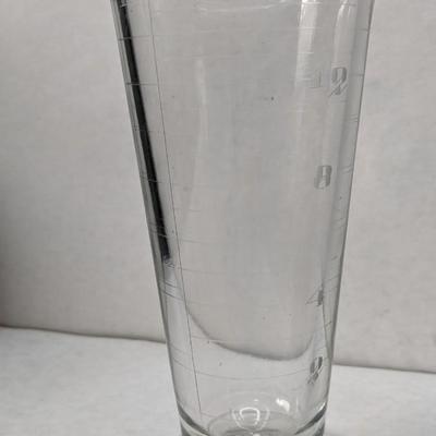 Antique Etched Measuring Beakers