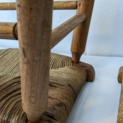 Wicker Seat Milking Stools