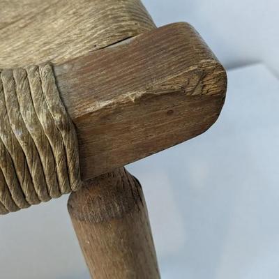 Wicker Seat Milking Stools