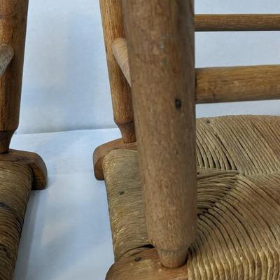 Wicker Seat Milking Stools