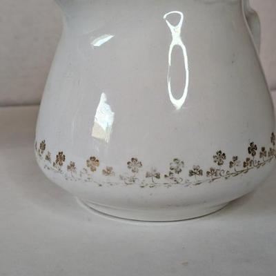 White Ironstone Pitchers