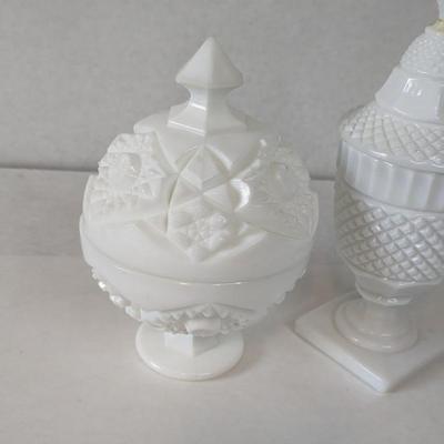 Milk Glass Assortment